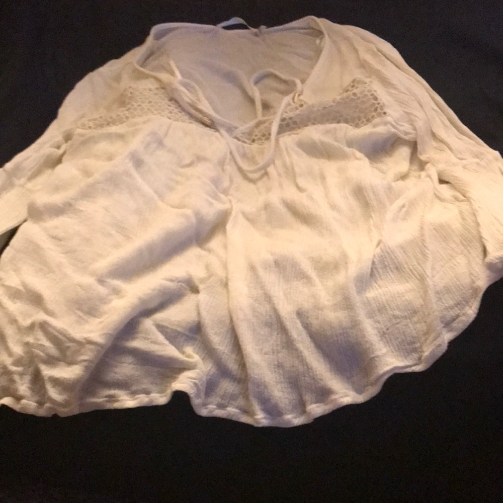 Have 3/4 sleeve ivory blouse